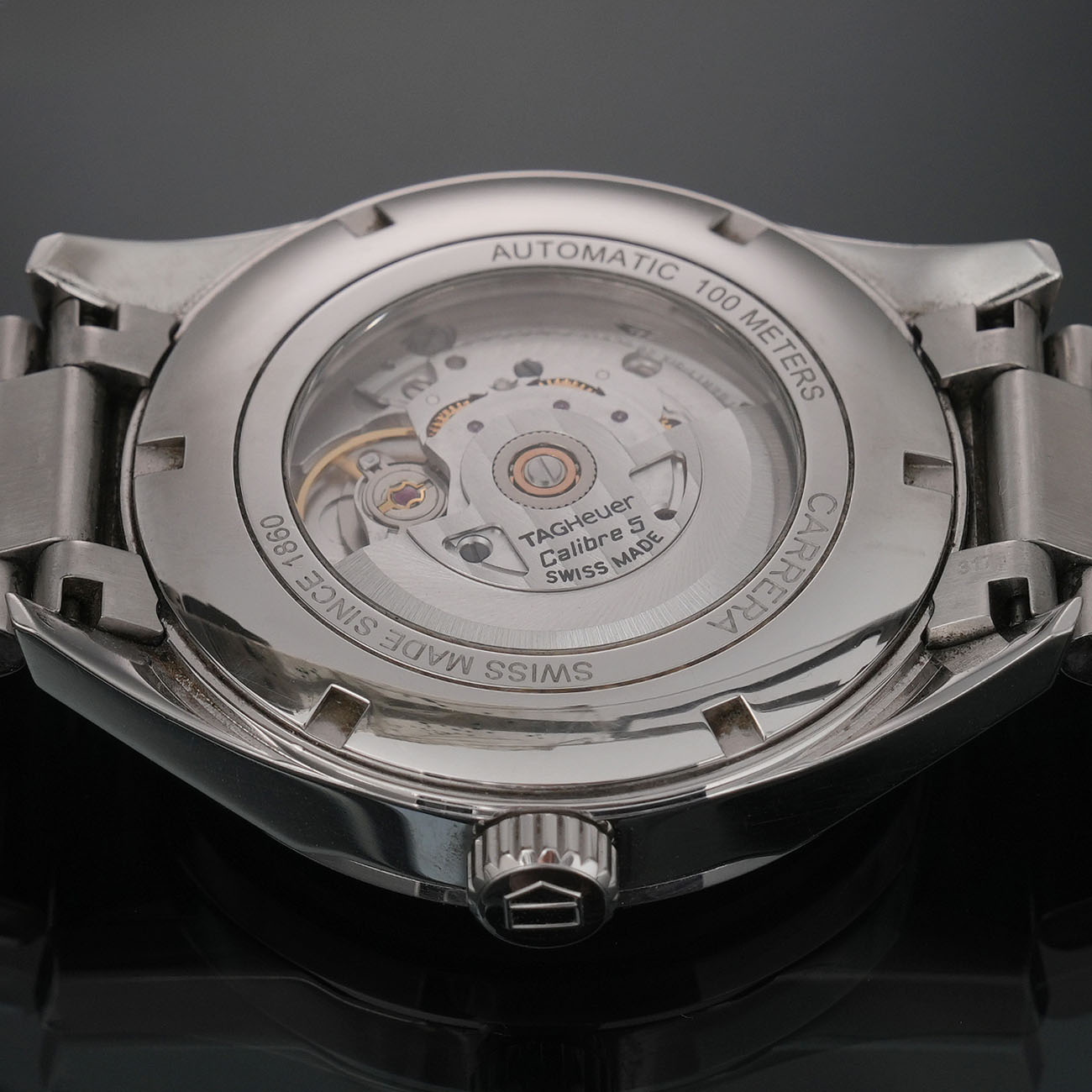 TAG HEUER(USED)태그호이어 WAR201A 까레라 데이데이트
